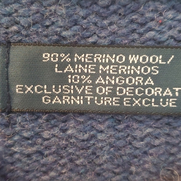Polo Ralph Lauren Blue Sweater, XL - Picture 6 of 6